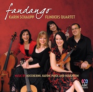 Karin Schaupp performs with the Flinders Quartet