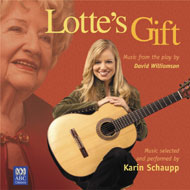 Karin Schaupp performs the soundtrack to the David Williamson play Lotte's Gift including works by Rodrigo, Brahms, Barrios, Houghton, and more...