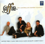 Saffire | The Australian Guitar Quartet's Aria Award Winning debut album, "Saffire" including works by Pujol, Granados, Houghton, Charlton and others...