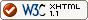 This page is valid XHTML